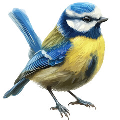 Bluetit Clipart Clipart isolated on white background