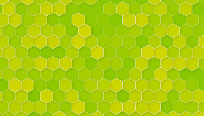 Abstract Hexagon wallpaper. Vector illustration