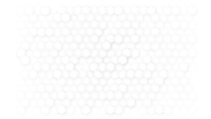 Abstract white embossed hexagon. Honeycomb white Background. Abstract Hexagon wallpaper. Vector illustration