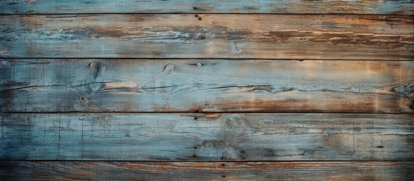 A closeup shot of a hardwood plank wall, showcasing the intricate pattern of the wood grain. The blurred background adds depth to the image