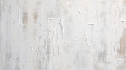 Abstract white oil paint brushstrokes texture pattern