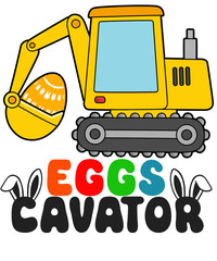 Eggscavator Easter Egg Hunt Construction Trucks png, Eggs-cavator png, Easter boy png, Eggscavator png, Kids Easter png, Easter boy shirt png