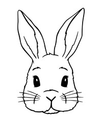 Easter Bunny face - easter png design - easter Bunny shades png - easter png -  Bunny face png
