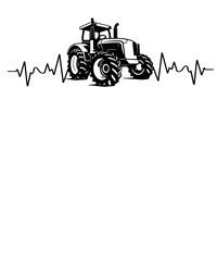 tractor Heartbeat EKG png design, tractor EKG, Nurse, Shirt design, tractor png, tractor Heartbeat png, tractor with Heart png, tractor Heartbeat Shirt png, Love tractor png, tractor Lover png, Heartb