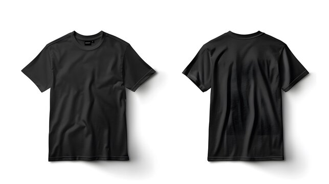 Black Tshirt Front Back Images Browse 96 875 Stock Photos Vectors and Video Adobe Stock