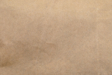 parcel paper brown for background, paper carton texture in top view, brown paper craft empty