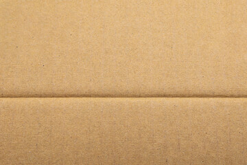 corrugated paper, parcel paper brown for background, paper carton texture in top view, brown paper craft empty
