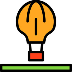 Hot Air Balloon Icon