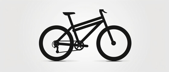 Bike icon or logo isolated sign symbol vector illustration