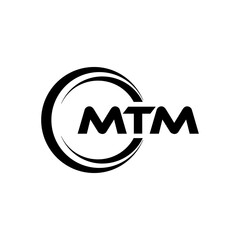 MTM Logo Design, Inspiration for a Unique Identity. Modern Elegance and Creative Design. Watermark Your Success with the Striking this Logo.