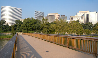 The Arlington Memorial Bridge Walkway in Virginia