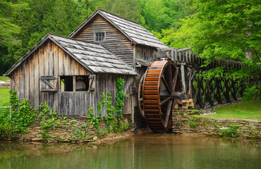 Mabry Mill at The Blue Ridge Parkway, National Parkway and All-American Road © Zack Frank