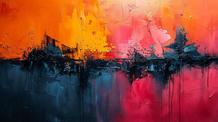 colorful abstract painting for background