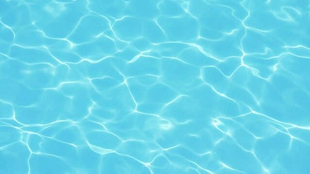 Caustic Water Background with Light Reflections in 4k slow motion 60fps