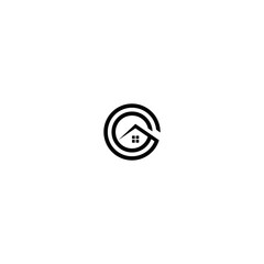 G Logo vector. Building and Construction