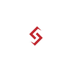 Company S letter logo icon sign vector design