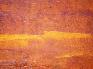 Rust wall metal texture rough background. Old metal