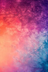Obraz premium Abstract vibrant pastel pink peach fuzz and very peri pantone purple gradient background. Texture flowing from pastel pink to purple, evoking a sense of calmness and serenity in the viewer's mind