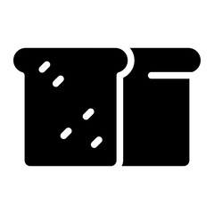 Toast bread icon