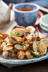 あさりの酒蒸し