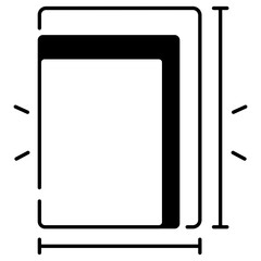 Paper Size Icon