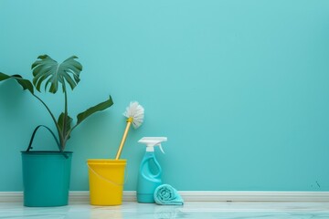 cleaning the house concept, cleaning company - obrazy, fototapety, plakaty