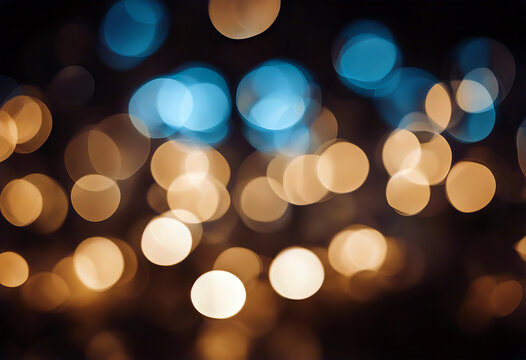 Blurred abstract bokeh background stock photo