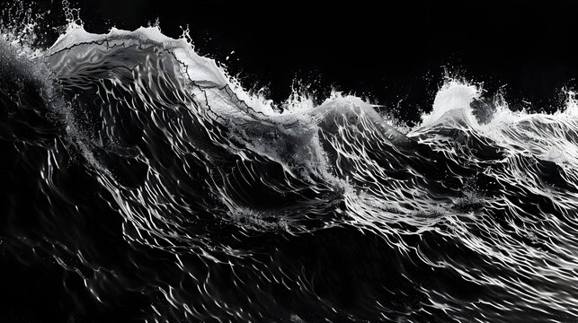 Monochromatic Ocean Waves - Dynamic Nature Background