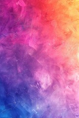 Obraz premium Abstract vibrant pastel pink peach fuzz and very peri pantone purple gradient background. Texture flowing from pastel pink to purple, evoking a sense of calmness and serenity in the viewer's mind