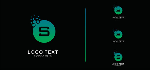 Letter S Logo. S Letter Design Vector