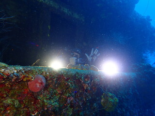 scuba diving underwater world 