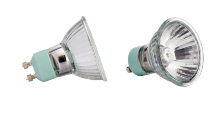 Halogen Lights bulb with path