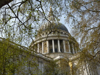 Fototapeta premium Dôme de la Cathédrale Saint-Paul de Londres