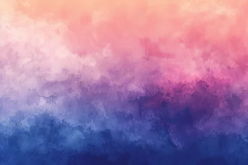 Fotobehang Pantone 2022 very peri Abstract vibrant pastel pink peach fuzz and very peri pantone purple gradient background. Texture flowing from pastel pink to purple, evoking a sense of calmness and serenity in the viewer's mind