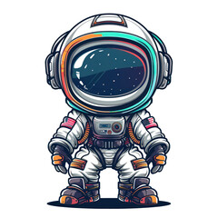 Miniature Space Explorer Character