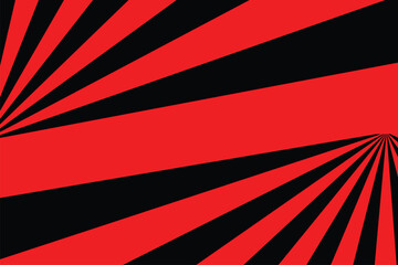 Sunlight background, black and red