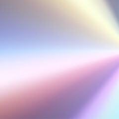 Foil gradient with silver, gold, and pink hues in holographic. Flat vector illustration isolated on white background