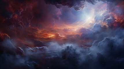 Fototapeta na wymiar Nebula Nebulosity Cosmic Cloudscapes .. 5