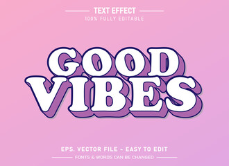 vector retro vintage text effect editable 80s text style
