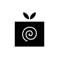 gift glyph icon