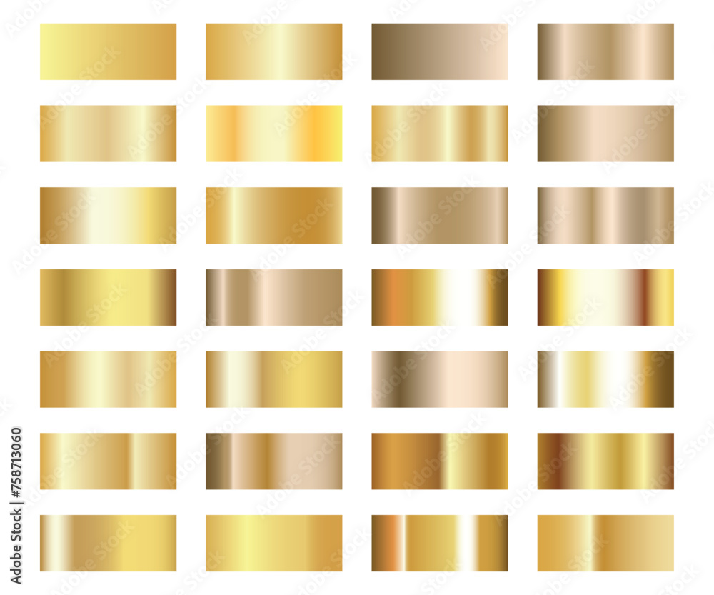Poster gold gradient background vector icon texture metallic illustration for frame, ribbon, banner, coin a