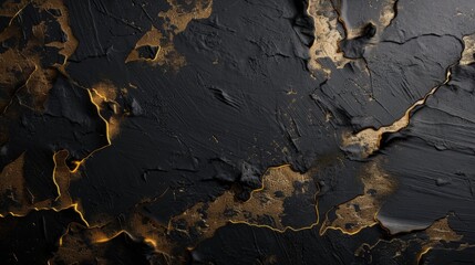 Empty background featuring a striking combination of black and gold