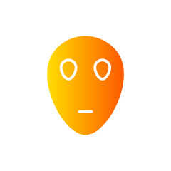 alien gradient icon