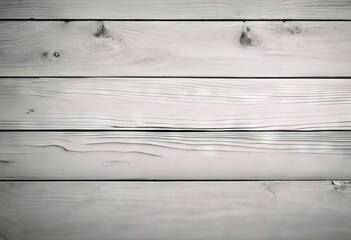 Fototapeta premium White wood plank texture background stock illustrationWood - Material White Color Backgrounds Plank - Timber Textured