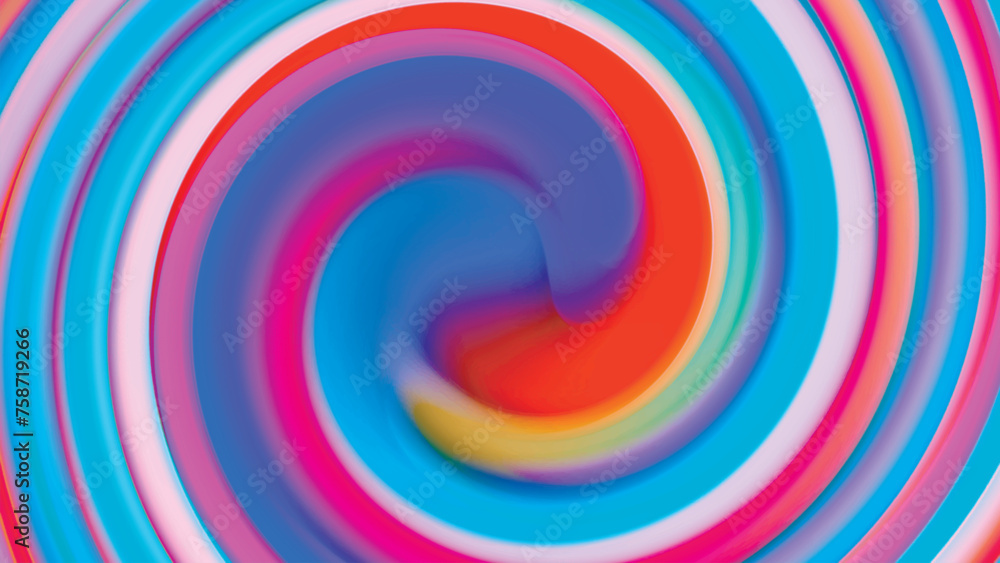 Poster abstract colorful radial gradient background for design as banner, advertising. abstract blurred bac