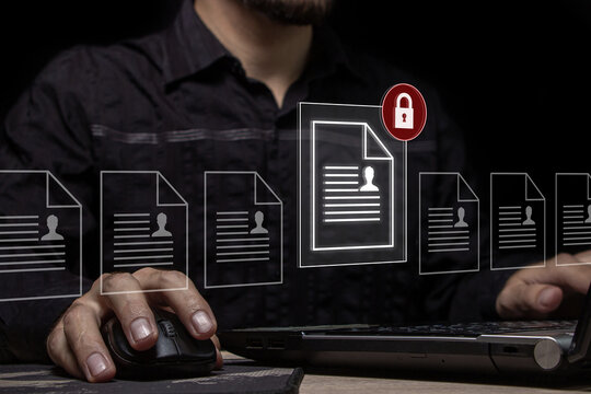 Closing access to information in the shared database. Access limitation. Blocking a resource on the Internet	
