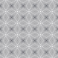 Medallion seamless pattern. Black symmetrical