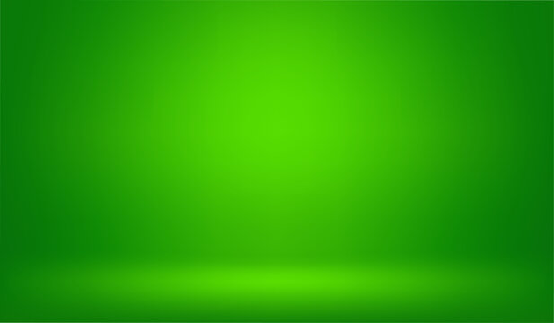 green gradient abstract background empty room with space for your text and picture