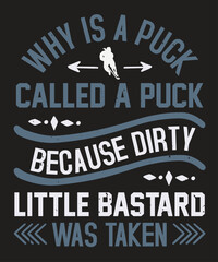 Why is a puck called