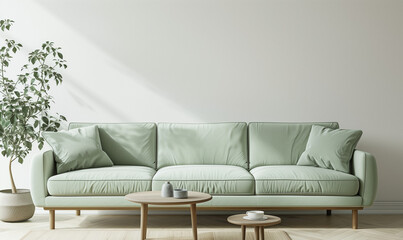 couch in the sunlight minimalistic